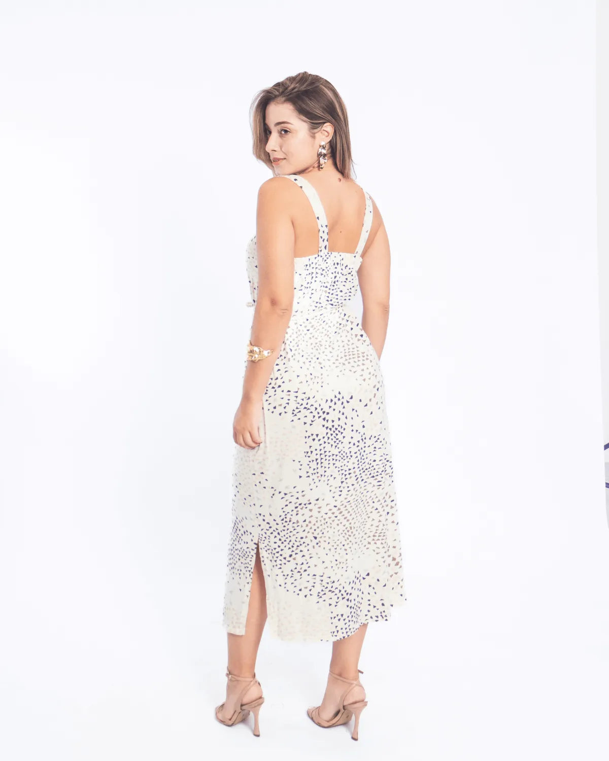 VESTIDO MALWEE 1000123898 BEGE GG