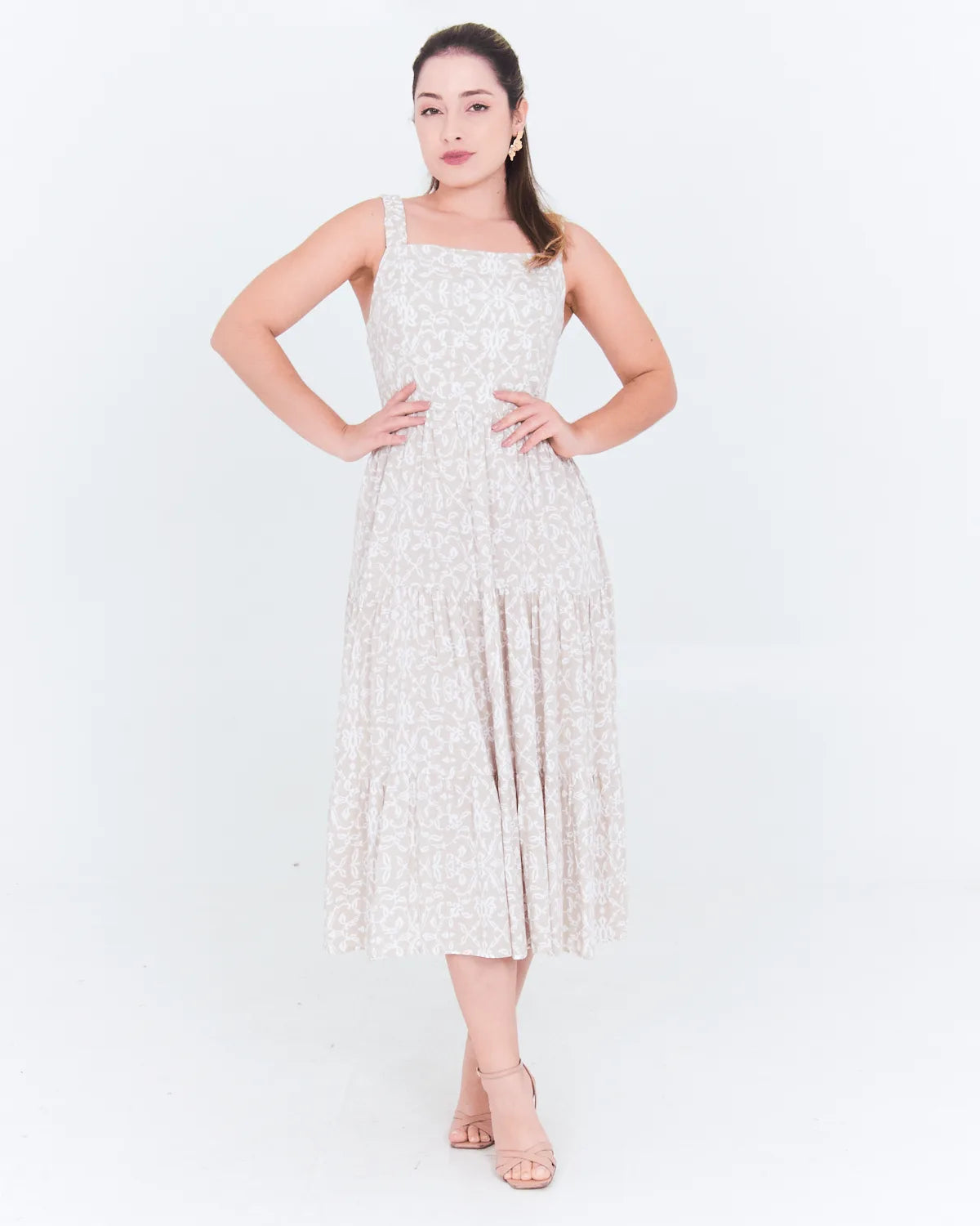 VESTIDO SAFIRA MIDI