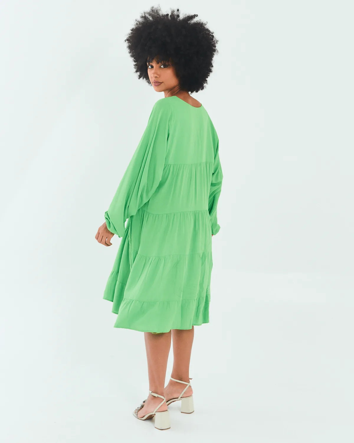 VESTIDO SAFIRA MANGA LONGA