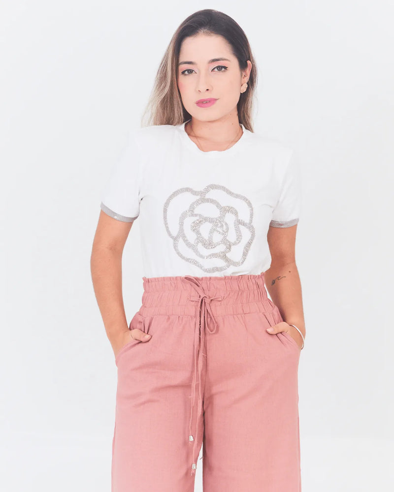 T-SHIRT LOVE IT 43992 BRANCO M