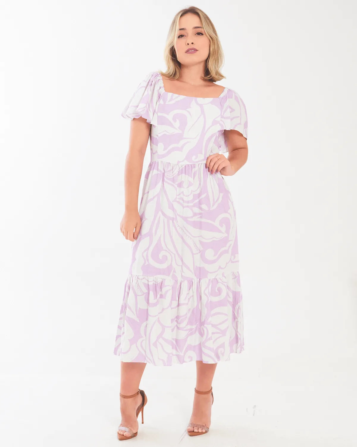 VESTIDO MALWEE 1000102428 LAVANDA GG