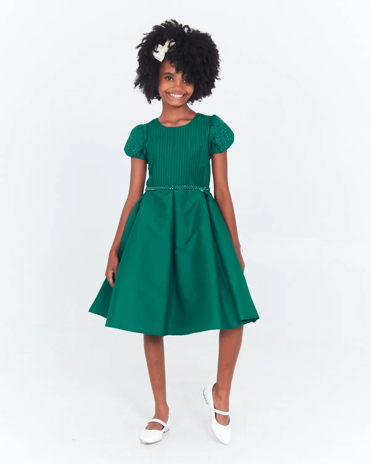 VESTIDO INF CATTAI 6934 VERDE 12