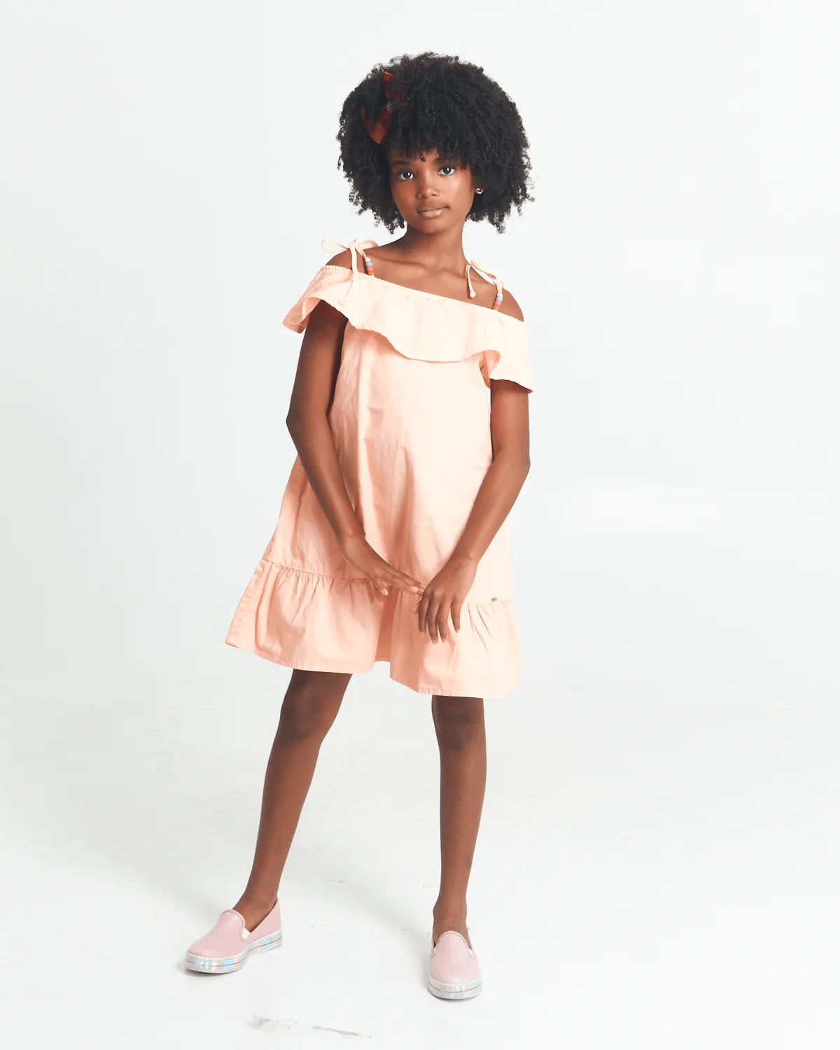 VESTIDO INF MANIA KIDS 5123 BRANCO 08