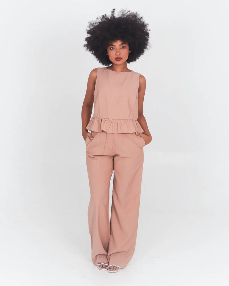 CONJUNTO MI&CO 1033 BEGE ESCURO G