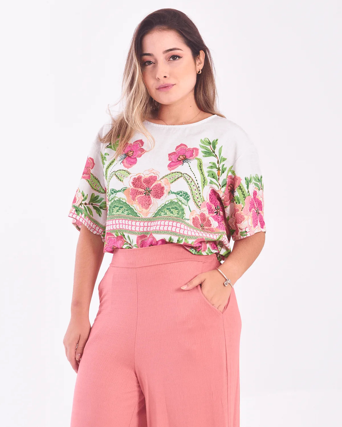 BLUSA MALWEE 1000110538 ESTAM ROSA GG
