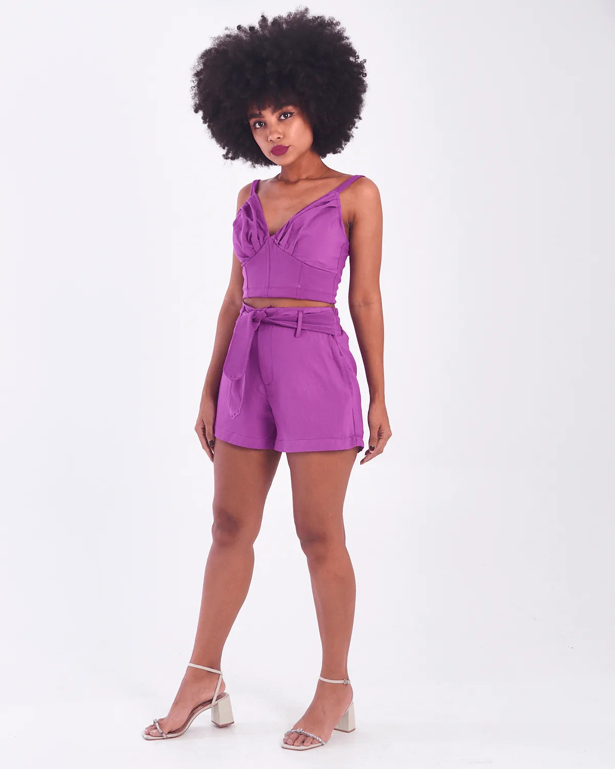 CONJUNTO TROPICAL 9517A LARANJA GG