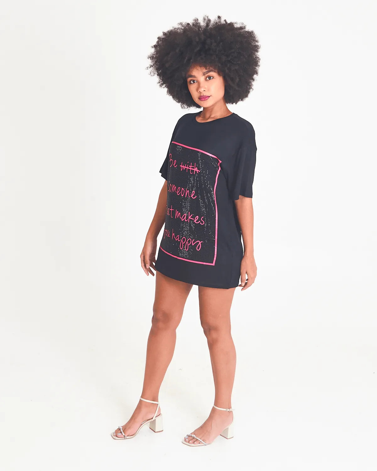 TEE LONG MARIA DONDOCA 55120 PRETO G