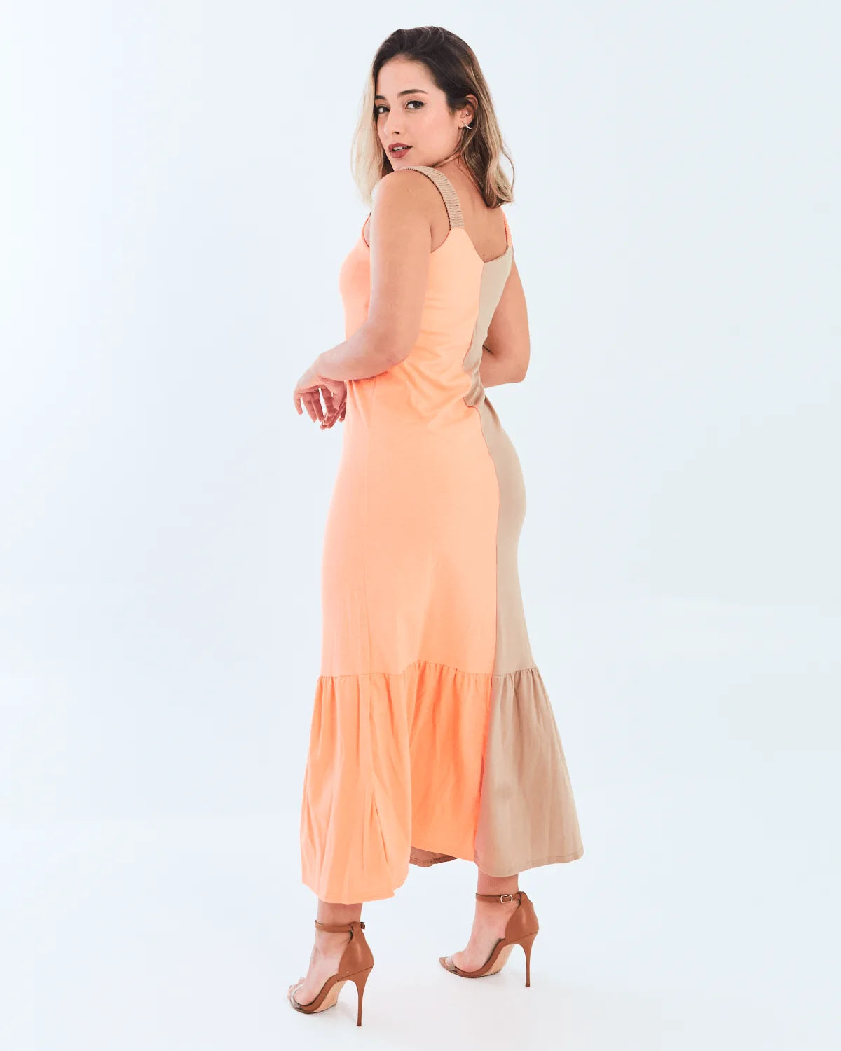VESTIDO MALWEE 1000102581 ROSA/SALMON PP