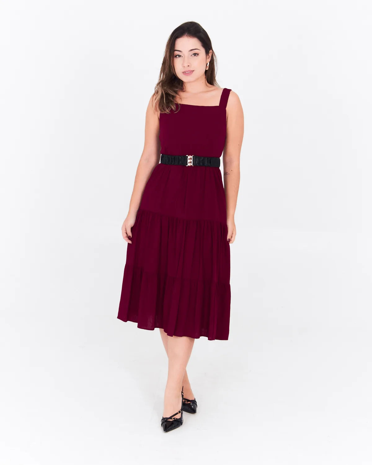 VESTIDO SAFIRA MIDI