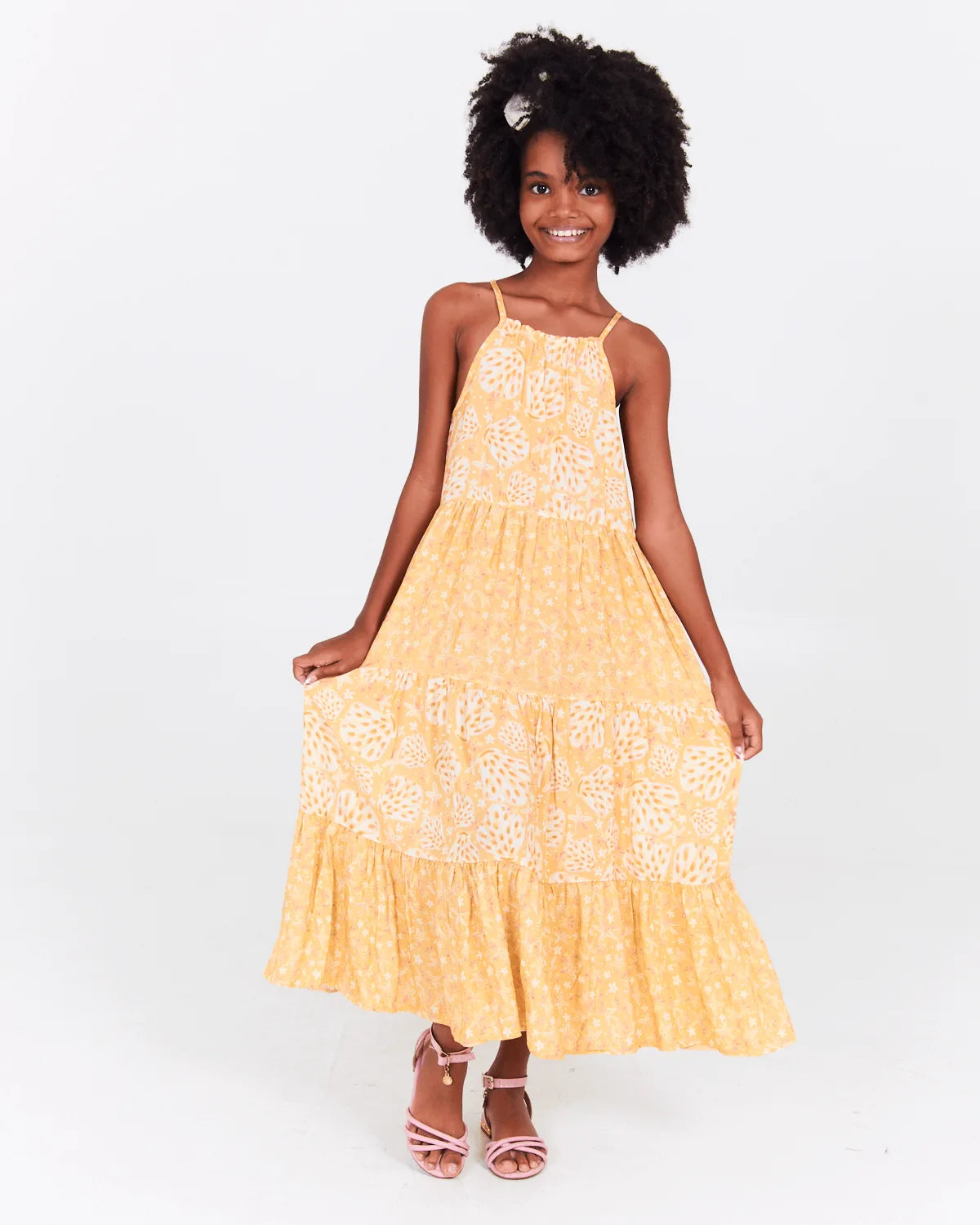 VESTIDO INF LUNENDER 39465 ROSA 04