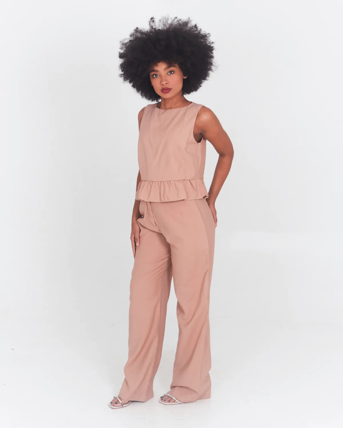 CONJUNTO MI&CO 1033 BEGE ESCURO G