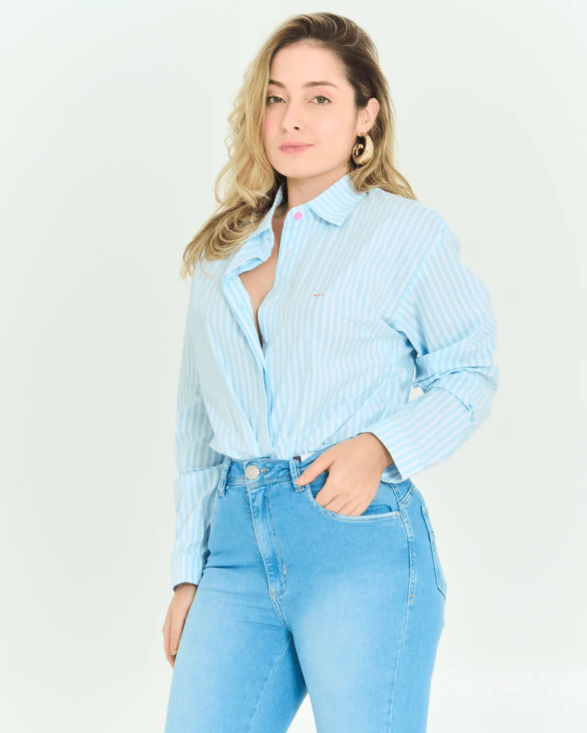 CAMISA MAX DENIM 6787 UNICO GG