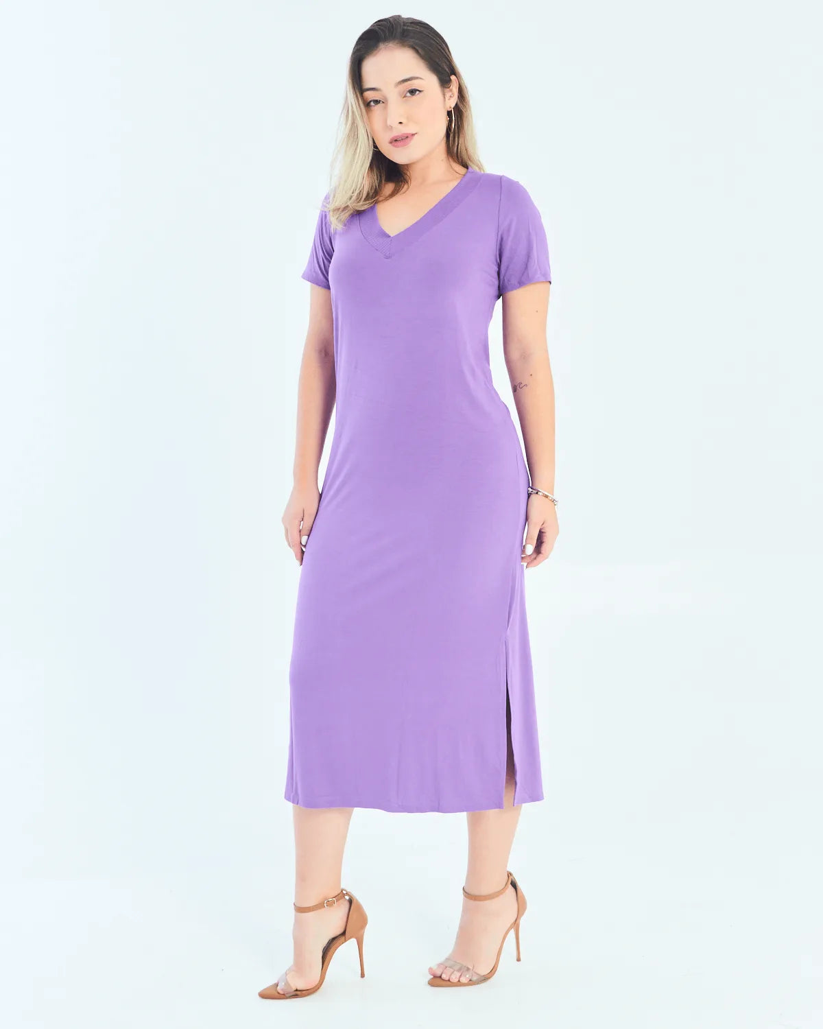 VESTIDO ROVITEX E14258 GROSELHA M