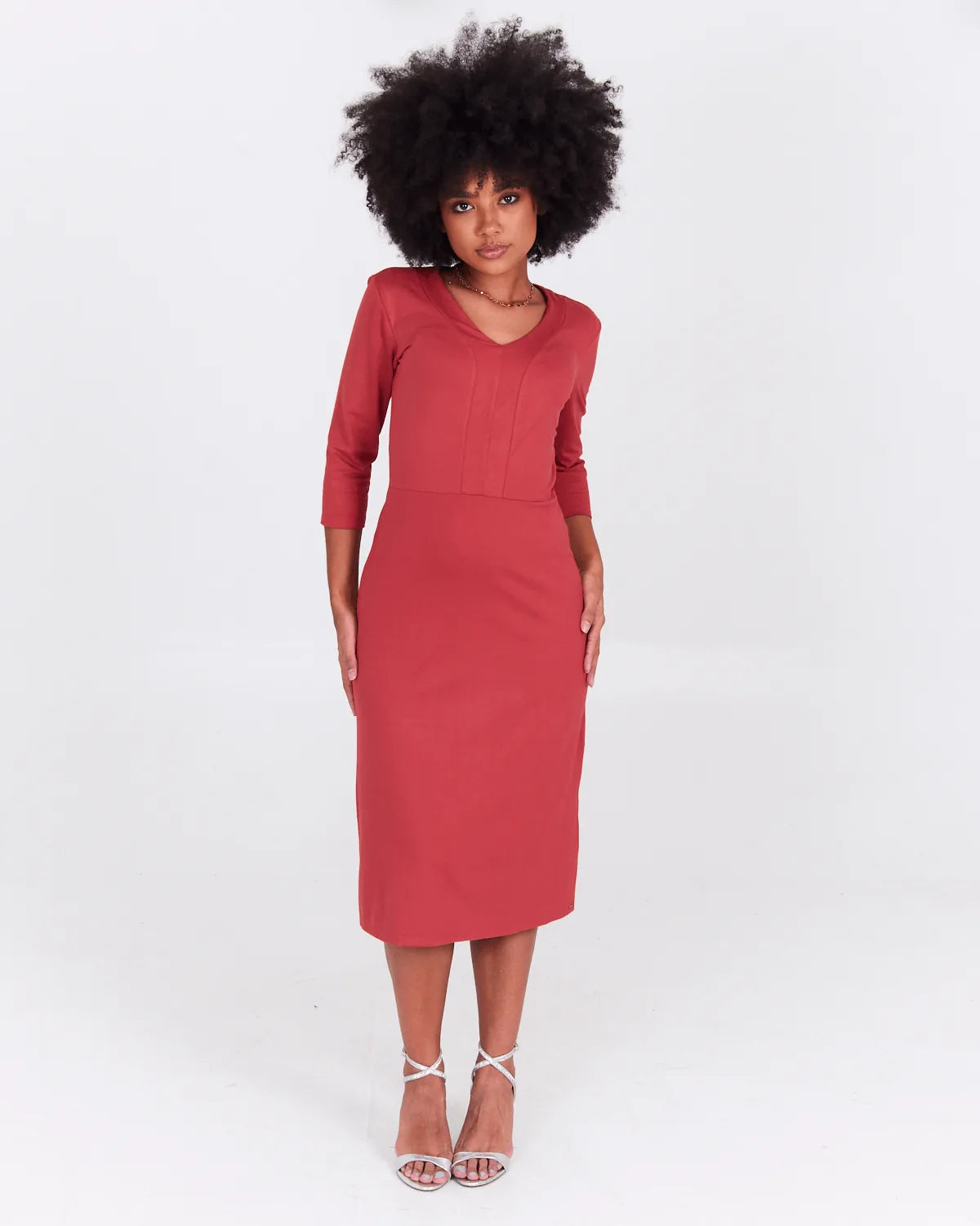 VESTIDO LUNENDER 67757 PRETO REATIVO M