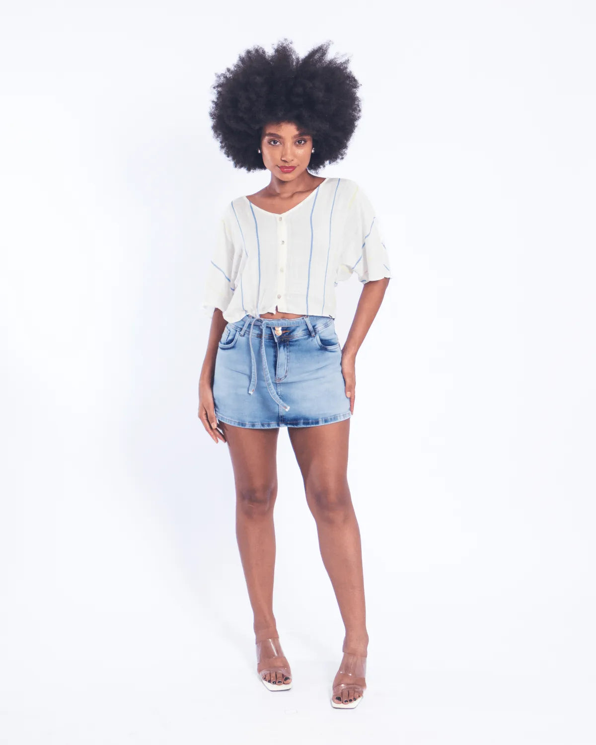 SHORT/ SAIA CANAL DA MANCHA 317161 JEANS 40