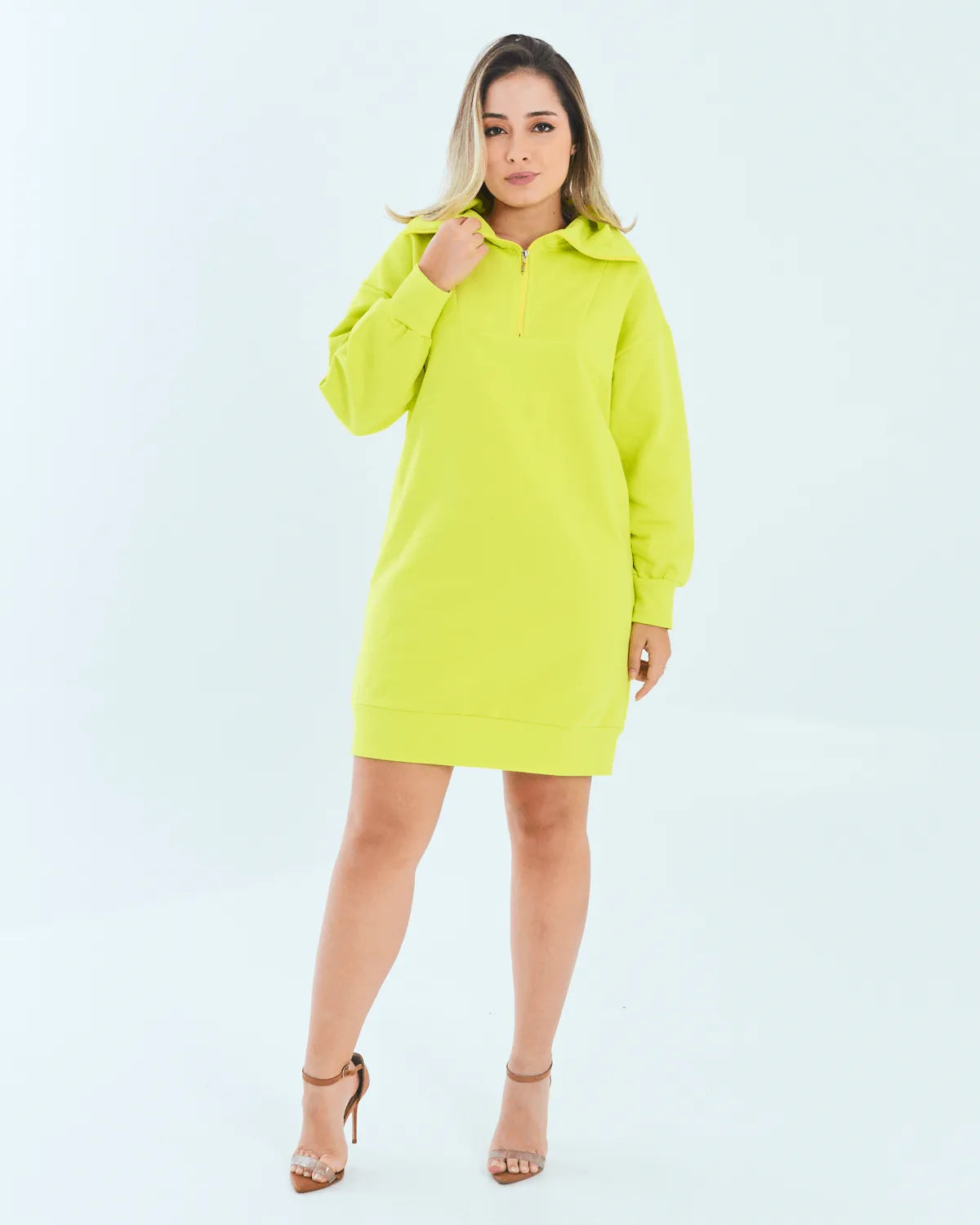 VESTIDO MALWEE 1000106317 AMARELO G
