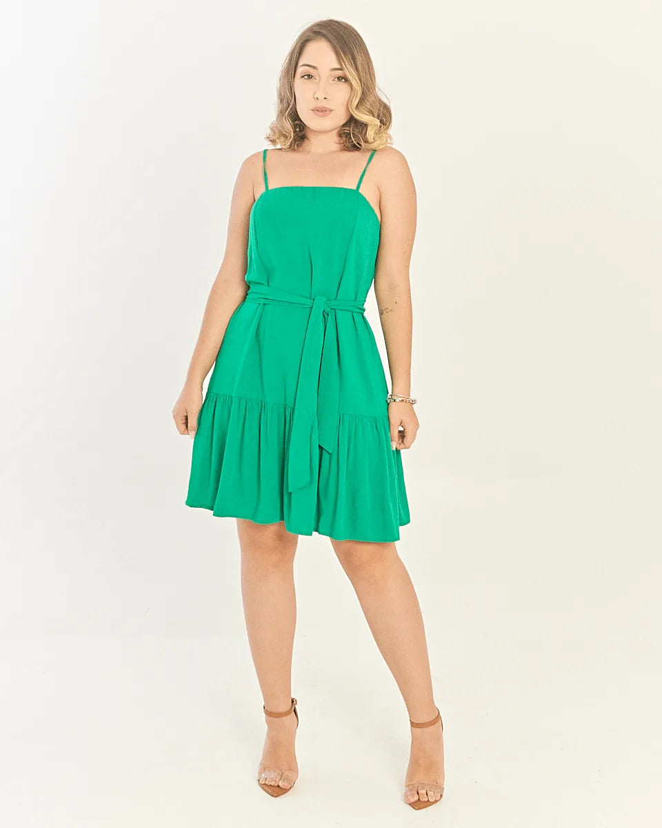 VESTIDO SAFIRA ALCA/LISO