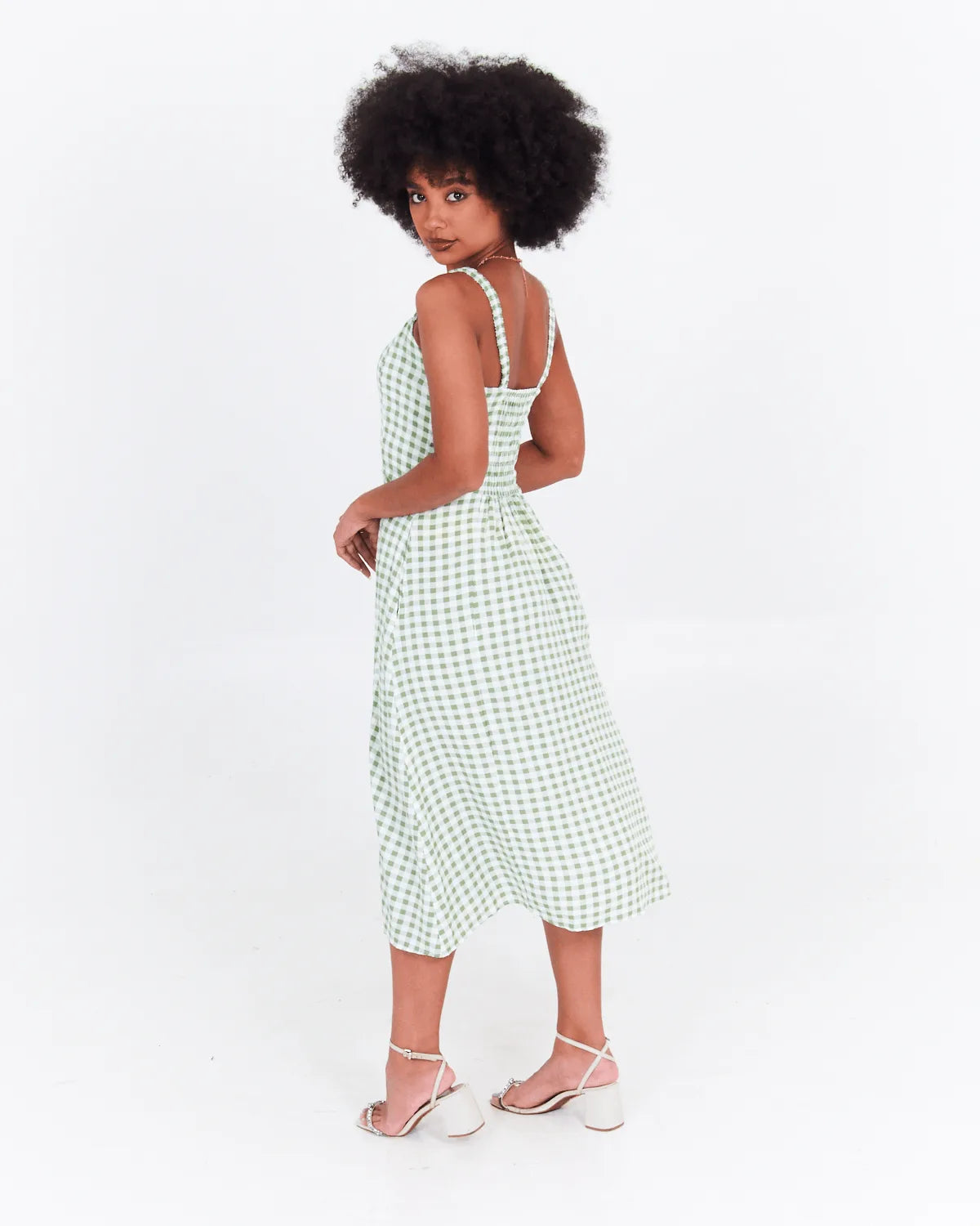 VESTIDO SAFIRA MIDI/ALCA/BOLSO