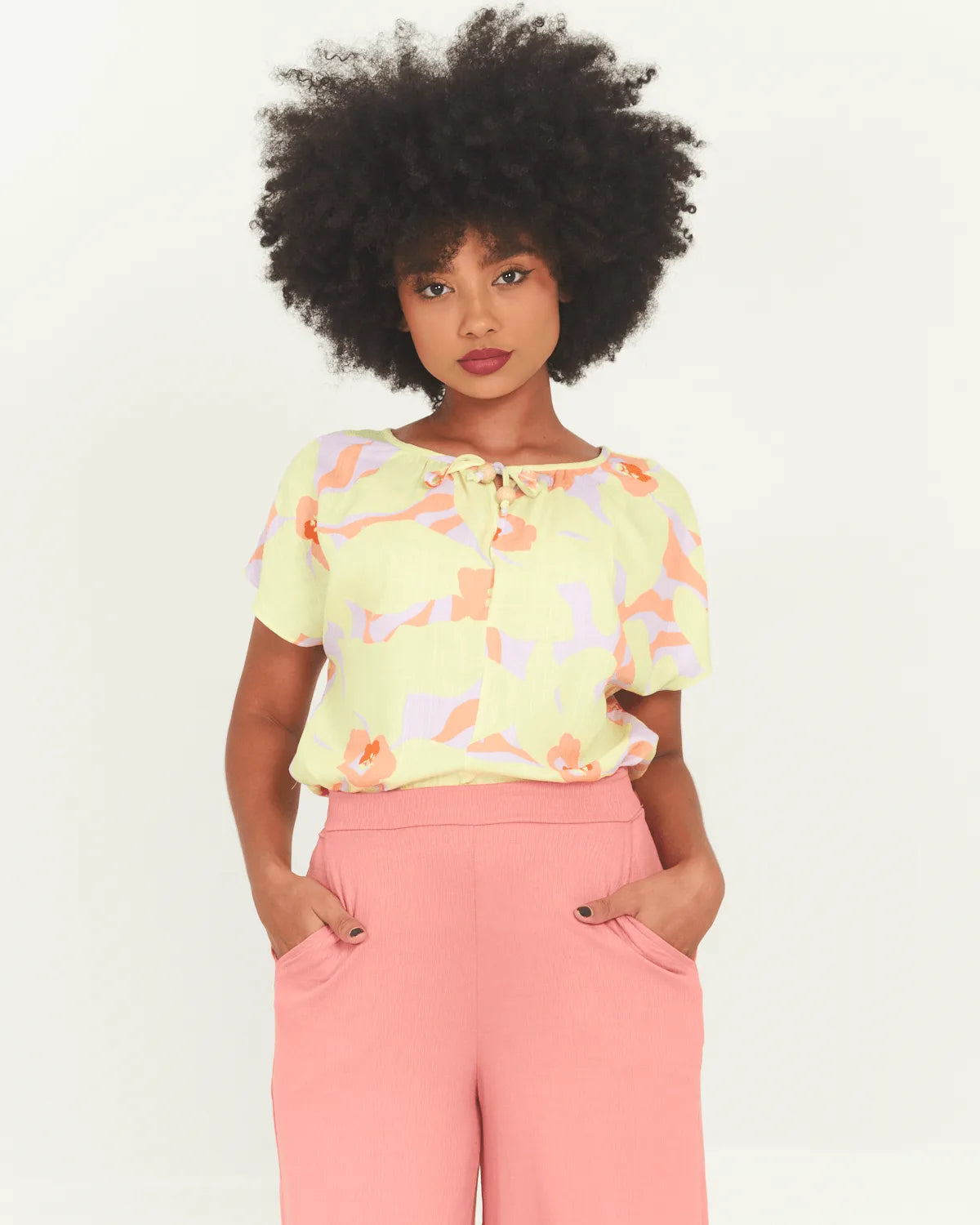 BLUSA MALWEE 1000115890 LAVANDA GG