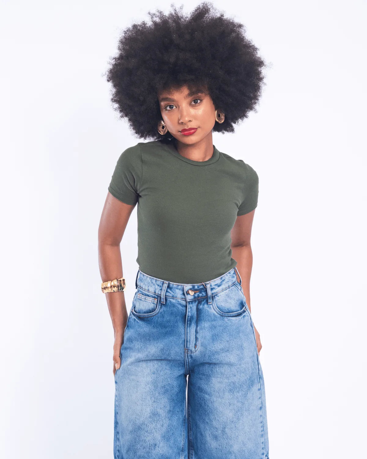 BLUSA MALWEE 1000114191 VERDE GG
