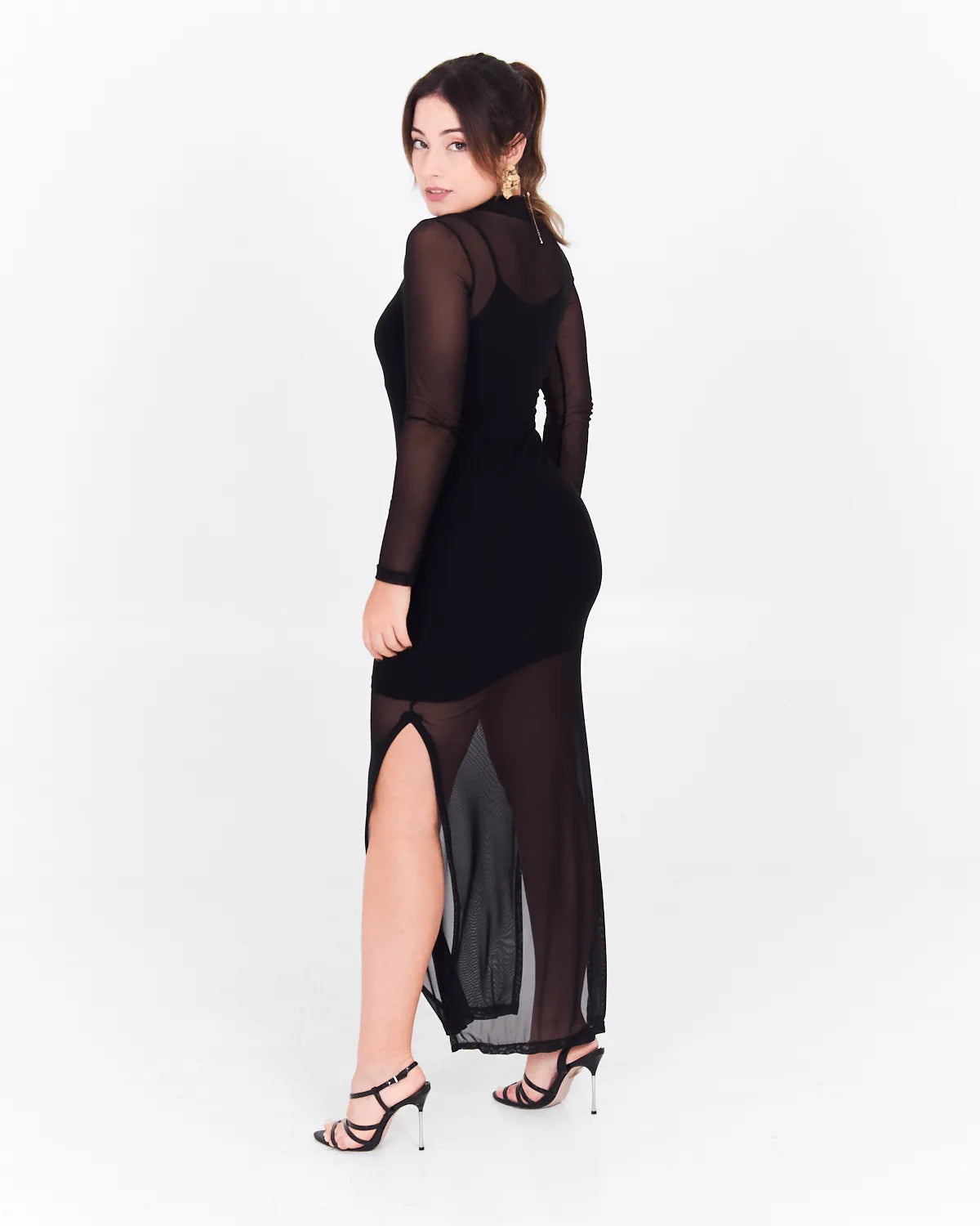 VESTIDO GROOVY 44730 PRETO P
