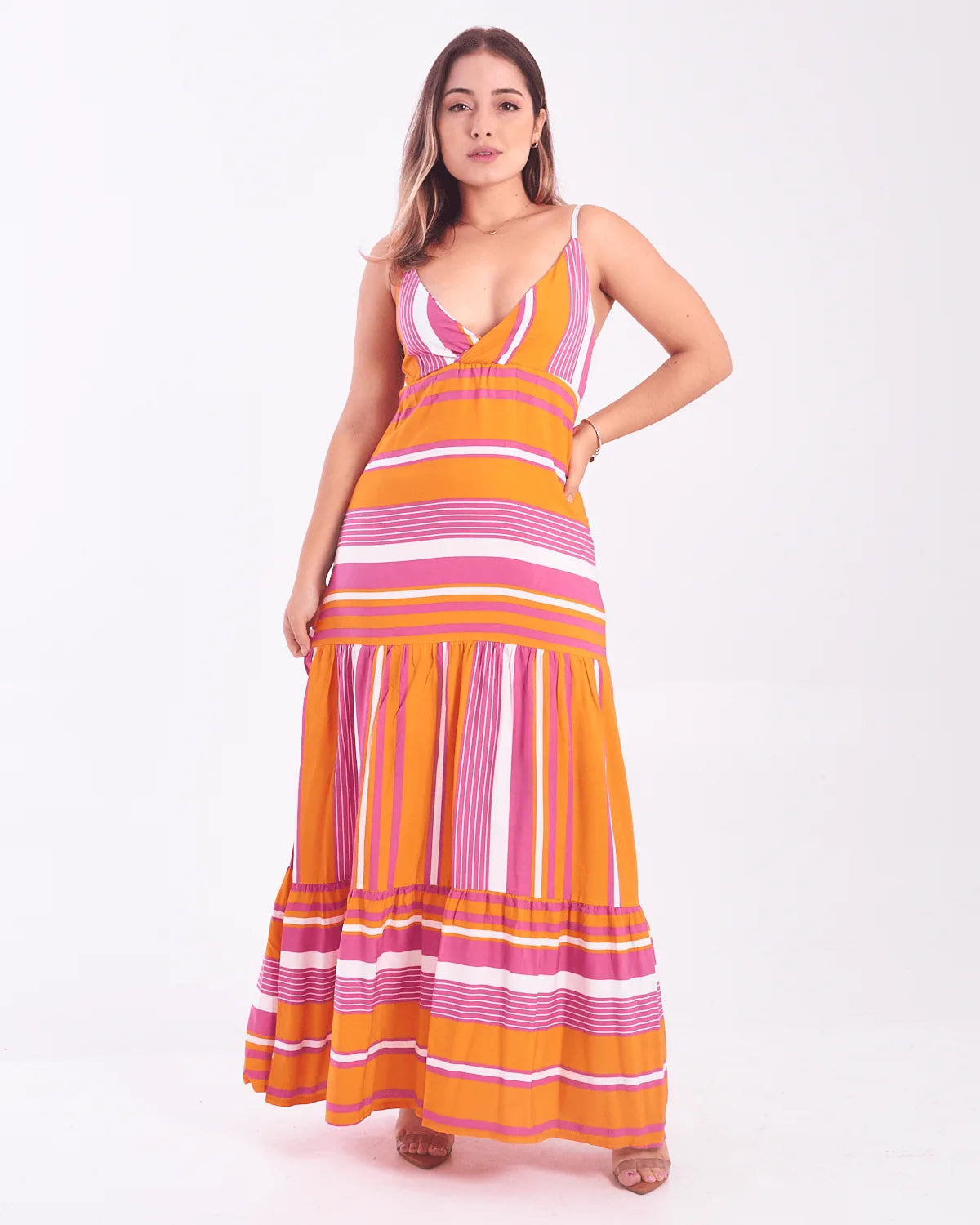 VESTIDO ENFIM 1000109933 LARANJA M