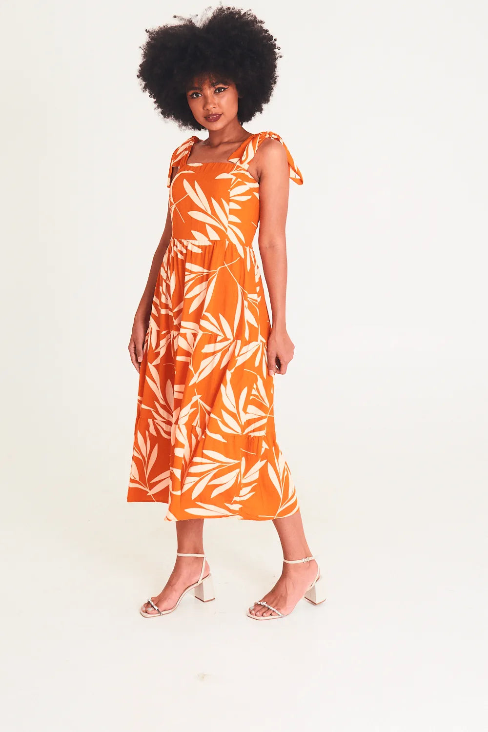 Vestido Safira Laço Midi