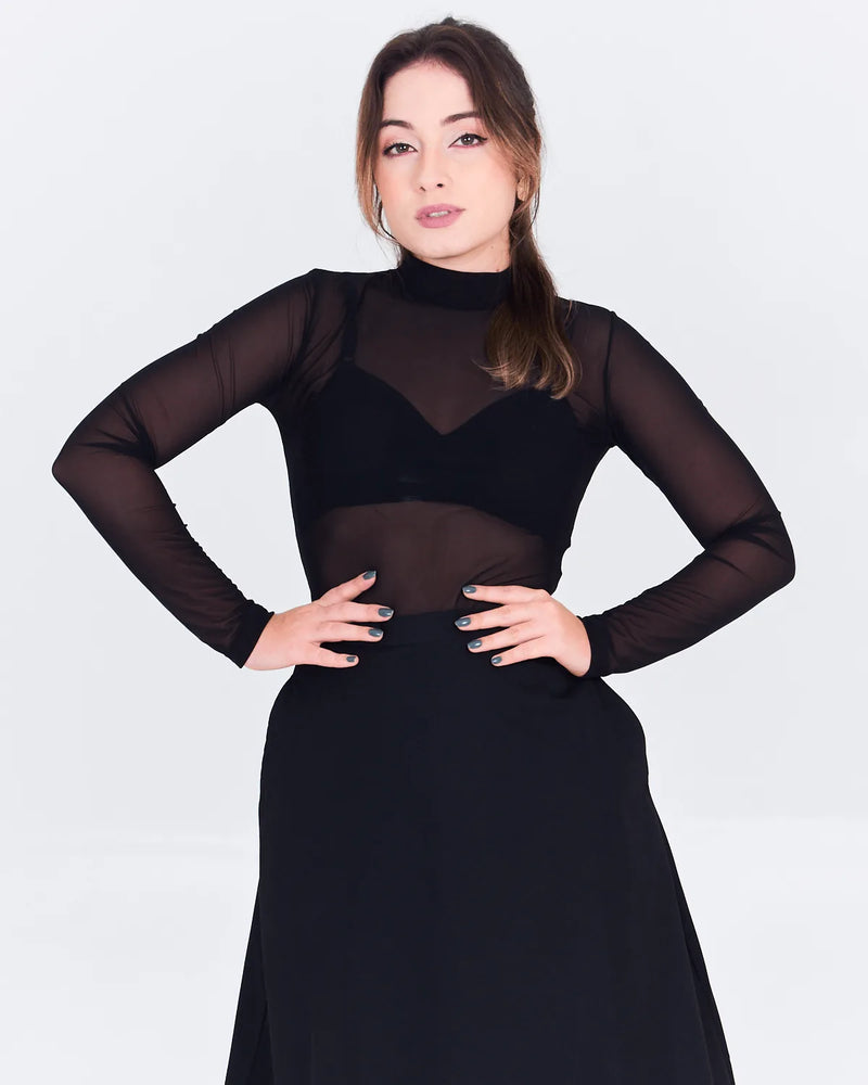 BLUSA GROOVY 41387 PRETO G