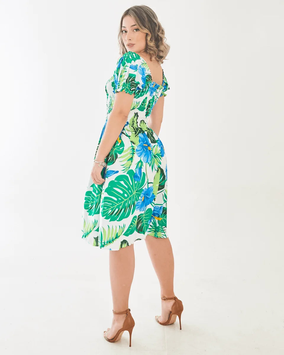 VESTIDO SAFIRA PATY/MANGA