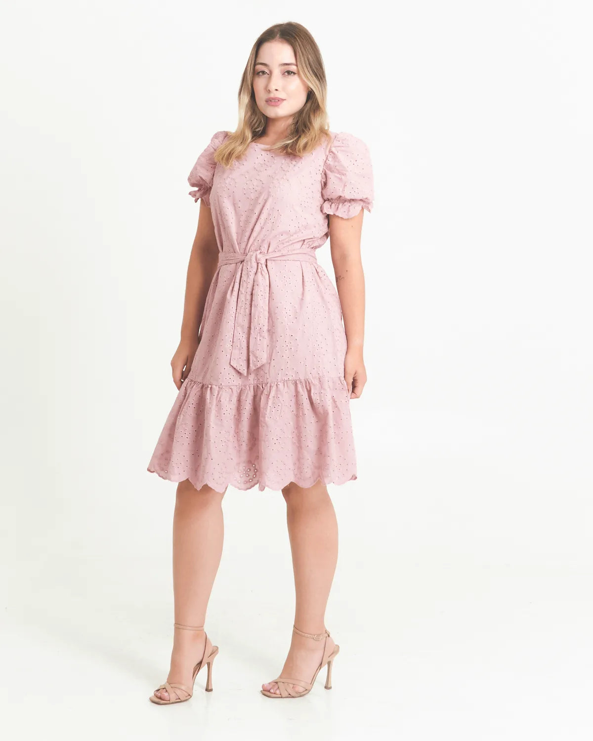 VESTIDO SAFIRA LAISE MANGA PRINCESA