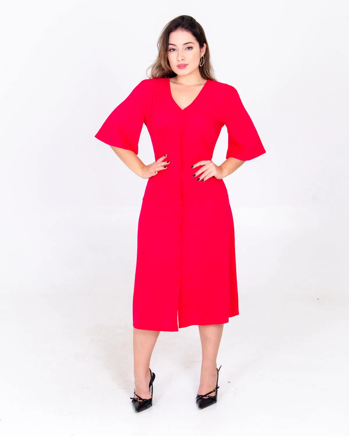 VESTIDO MALWEE 1000118465 MARRON G