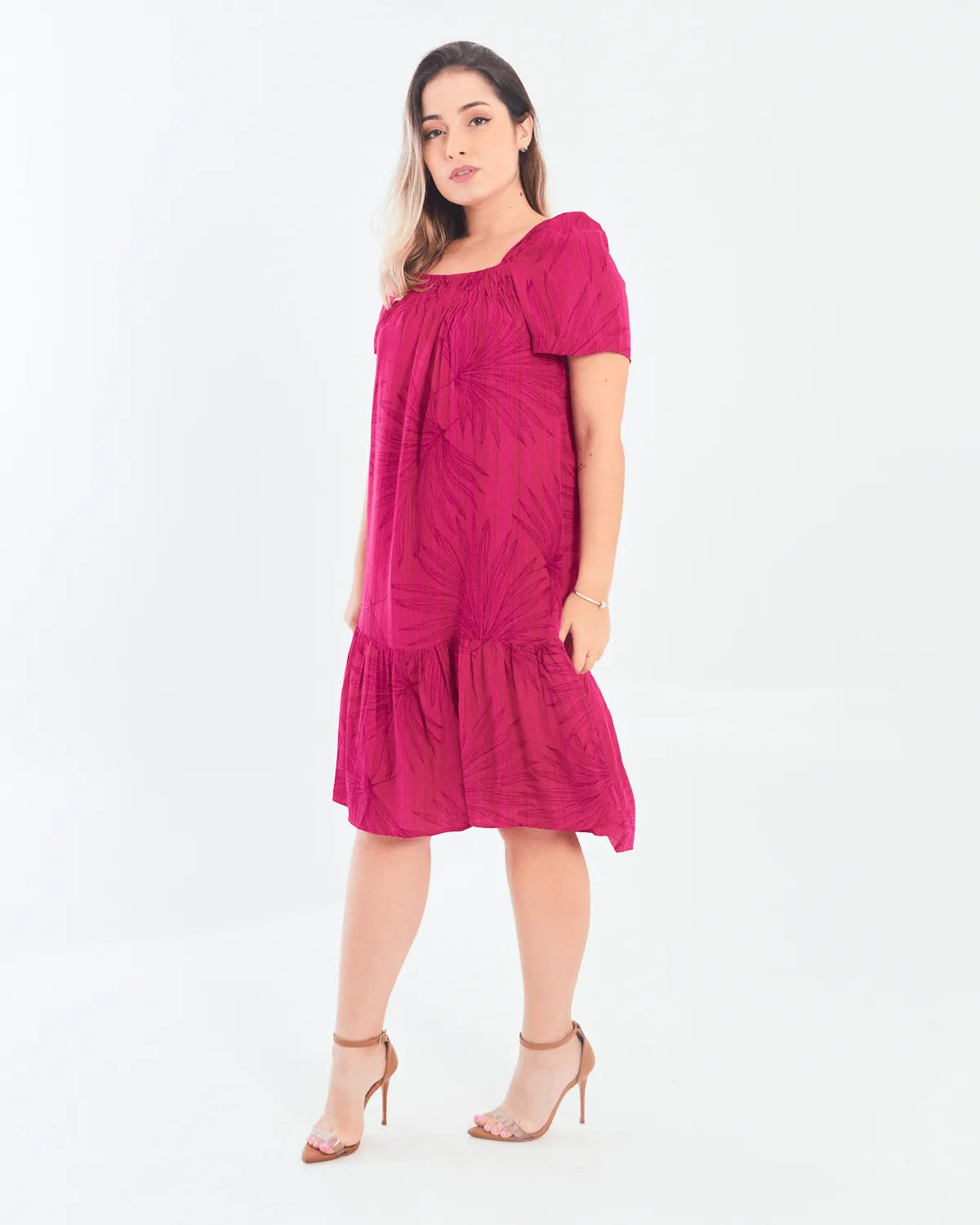 VESTIDO SAFIRA BUSTO LASTEX