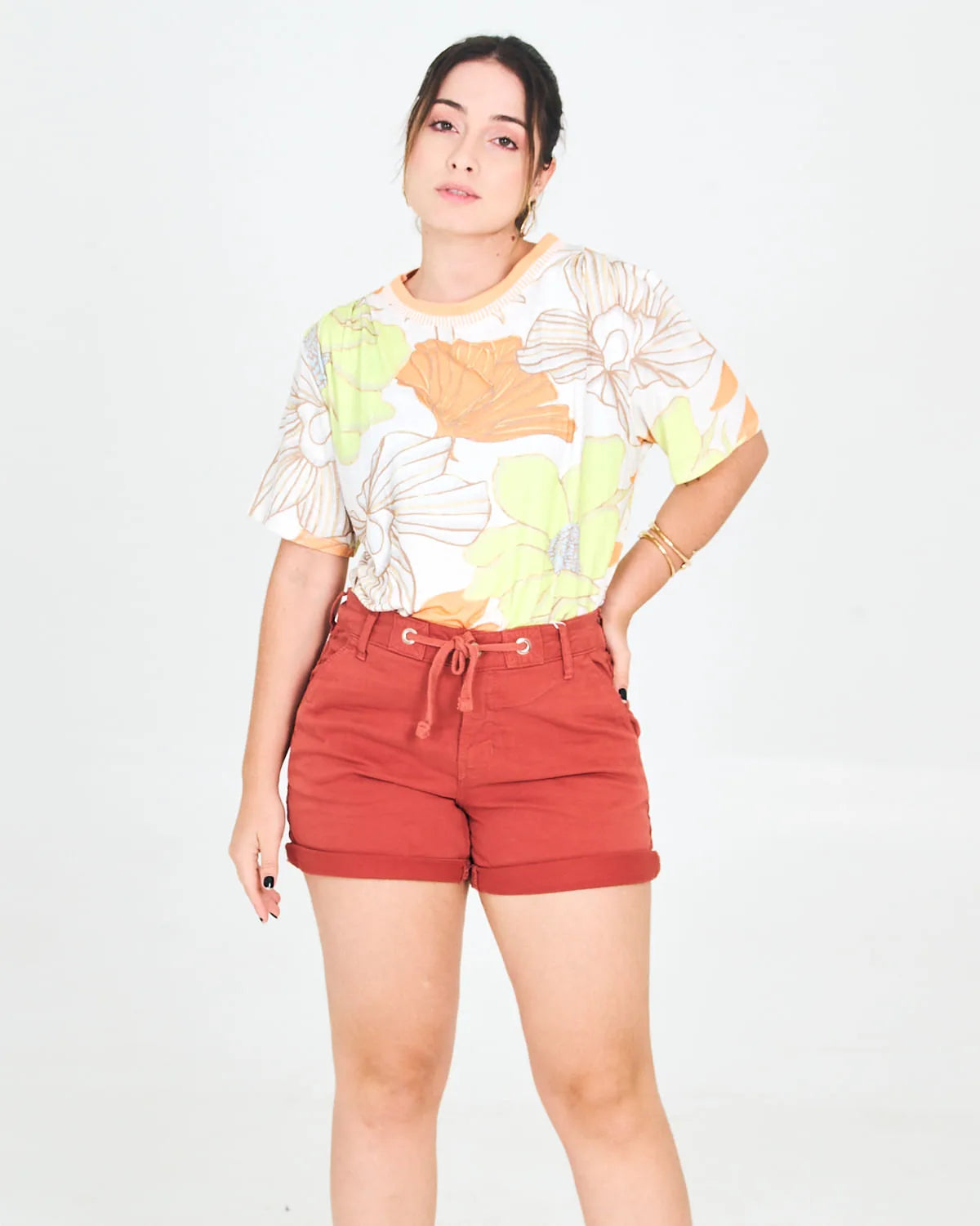 BLUSA MALWEE 1000120871 FLORES GG
