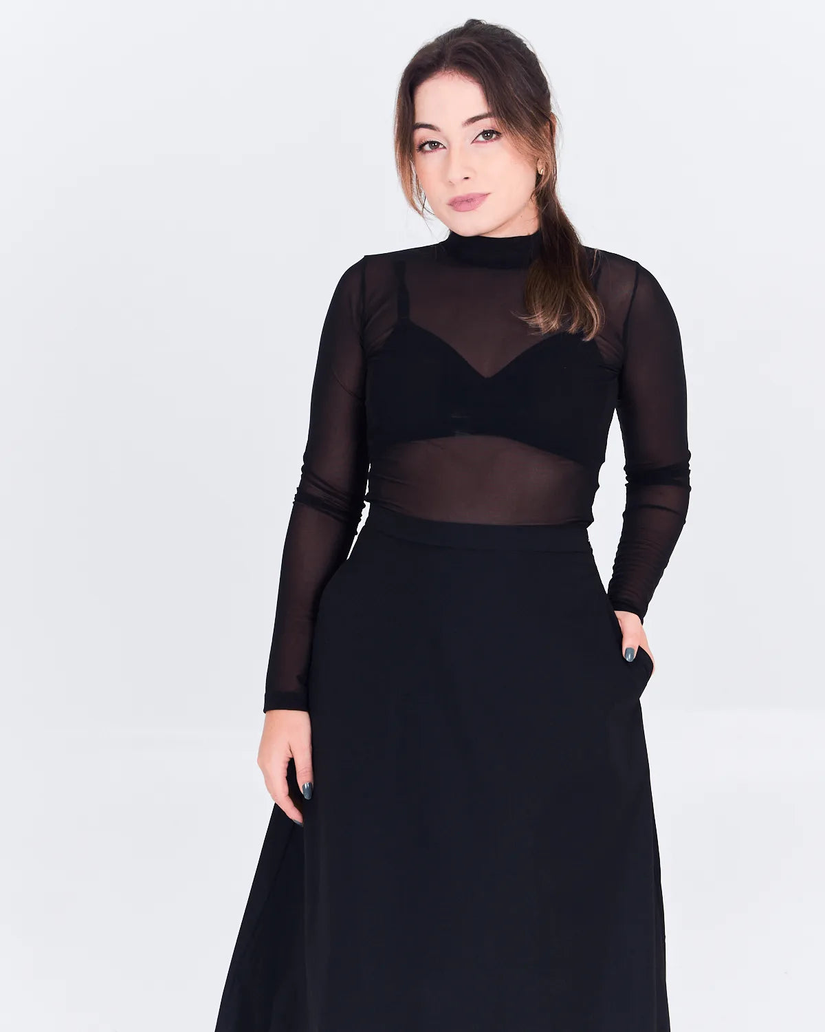 BLUSA GROOVY 41387 PRETO G