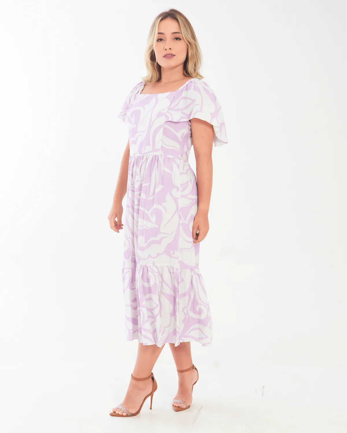 VESTIDO MALWEE 1000102428 LAVANDA GG