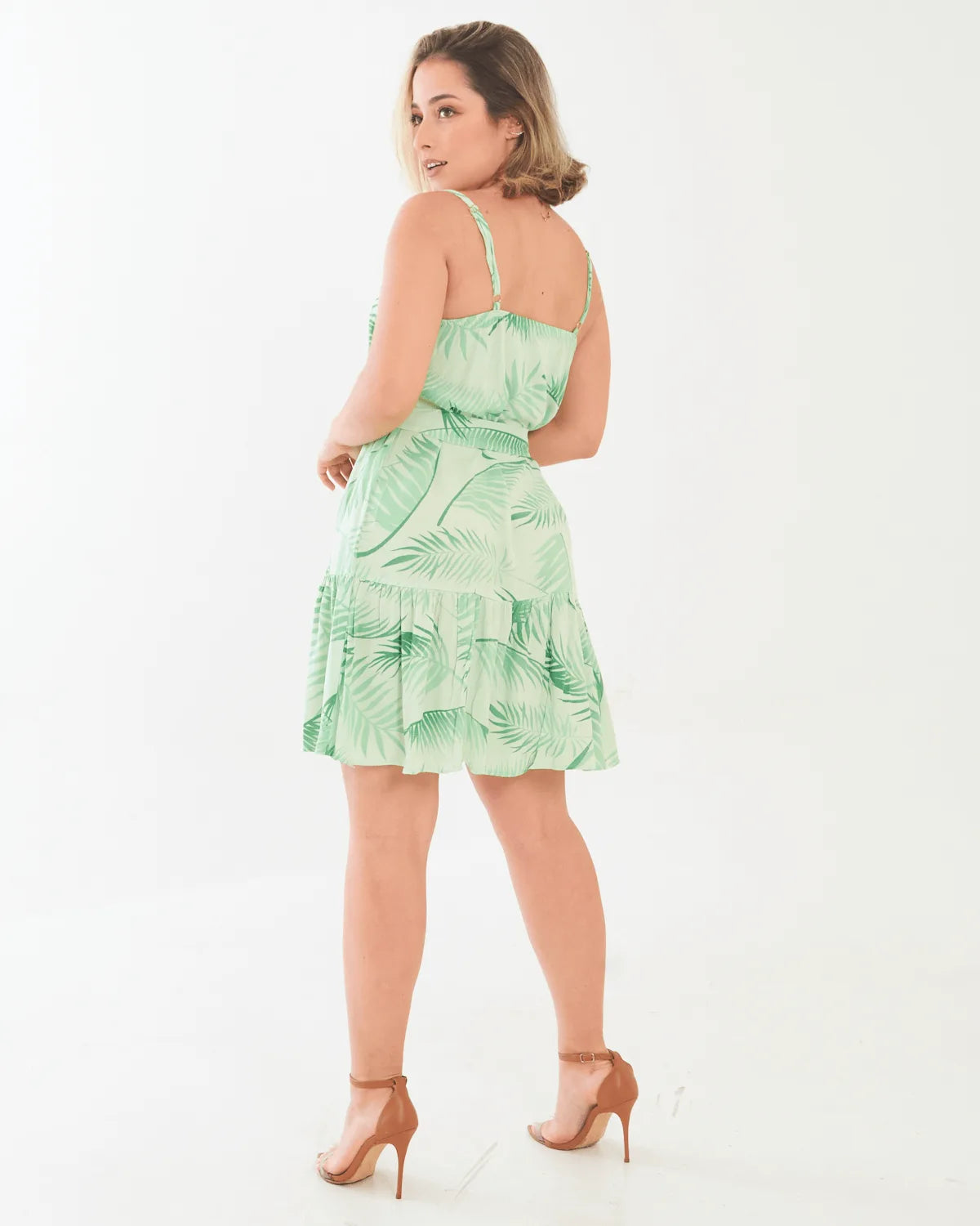 VESTIDO SAFIRA ALCA/ESTAMPADO MARINHO ESTAM M