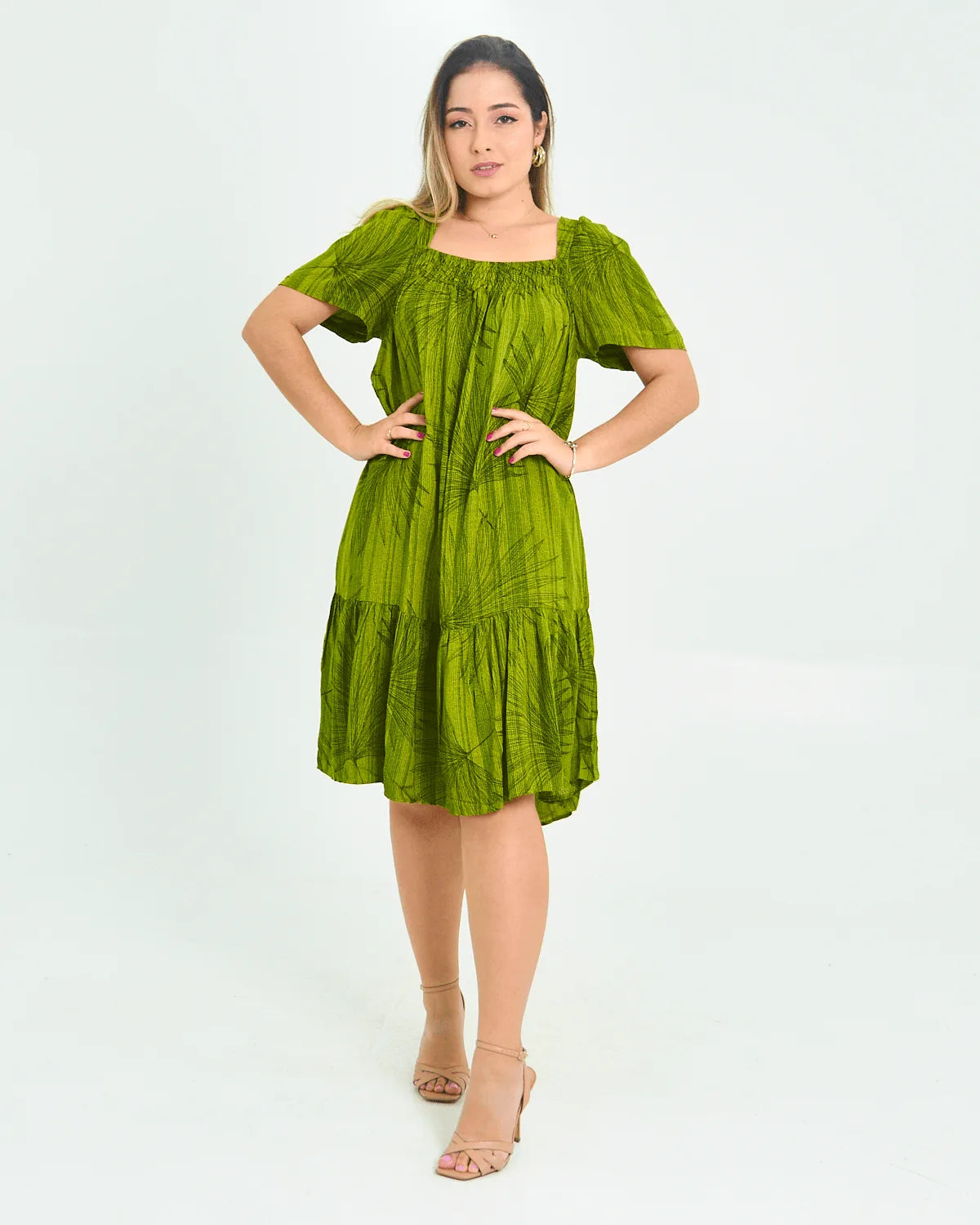 VESTIDO SAFIRA BUSTO LASTEX