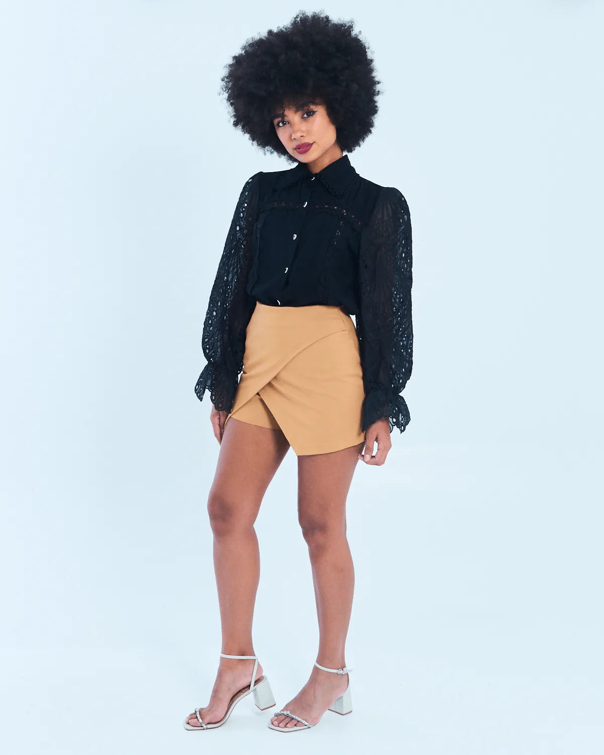 SHORT/ SAIA GROOVY 35315 PRETO G