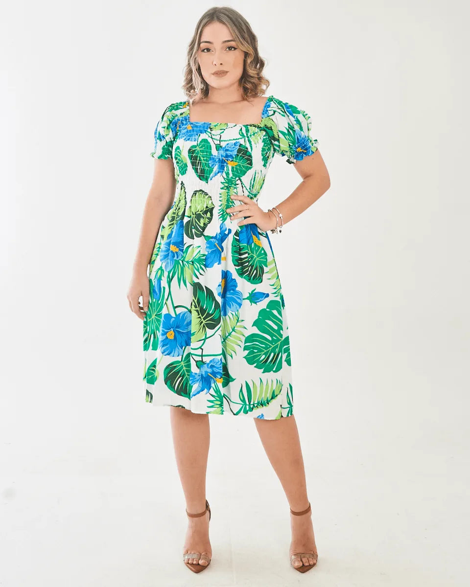 VESTIDO SAFIRA PATY/MANGA
