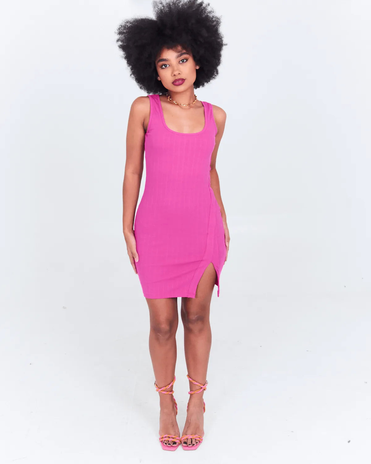 VESTIDO GROOVY 44947 ROXO G