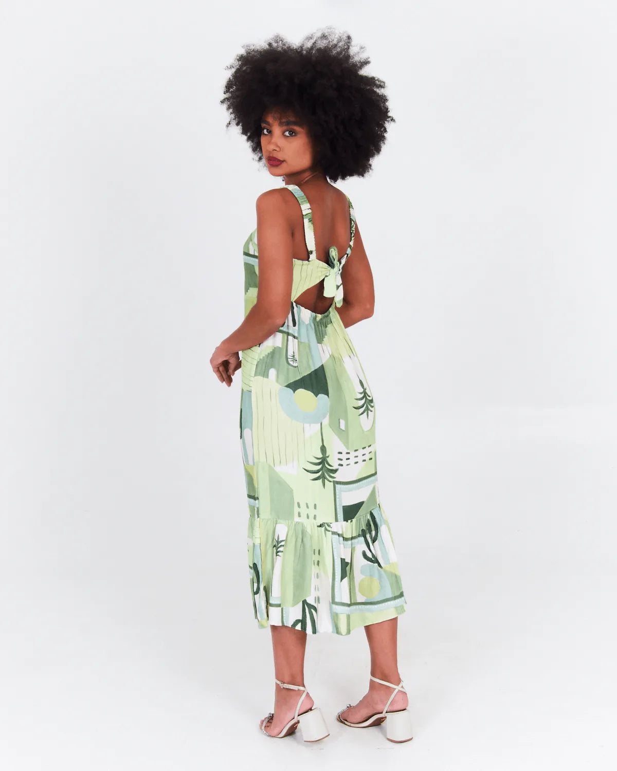 VESTIDO LUNENDER 34806 VERDE GG