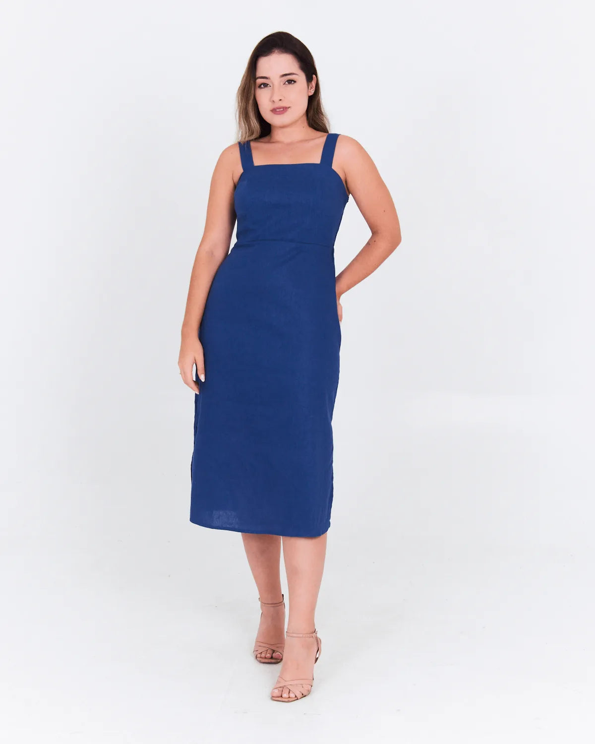 VESTIDO LUNENDER 34809 MARINHO M