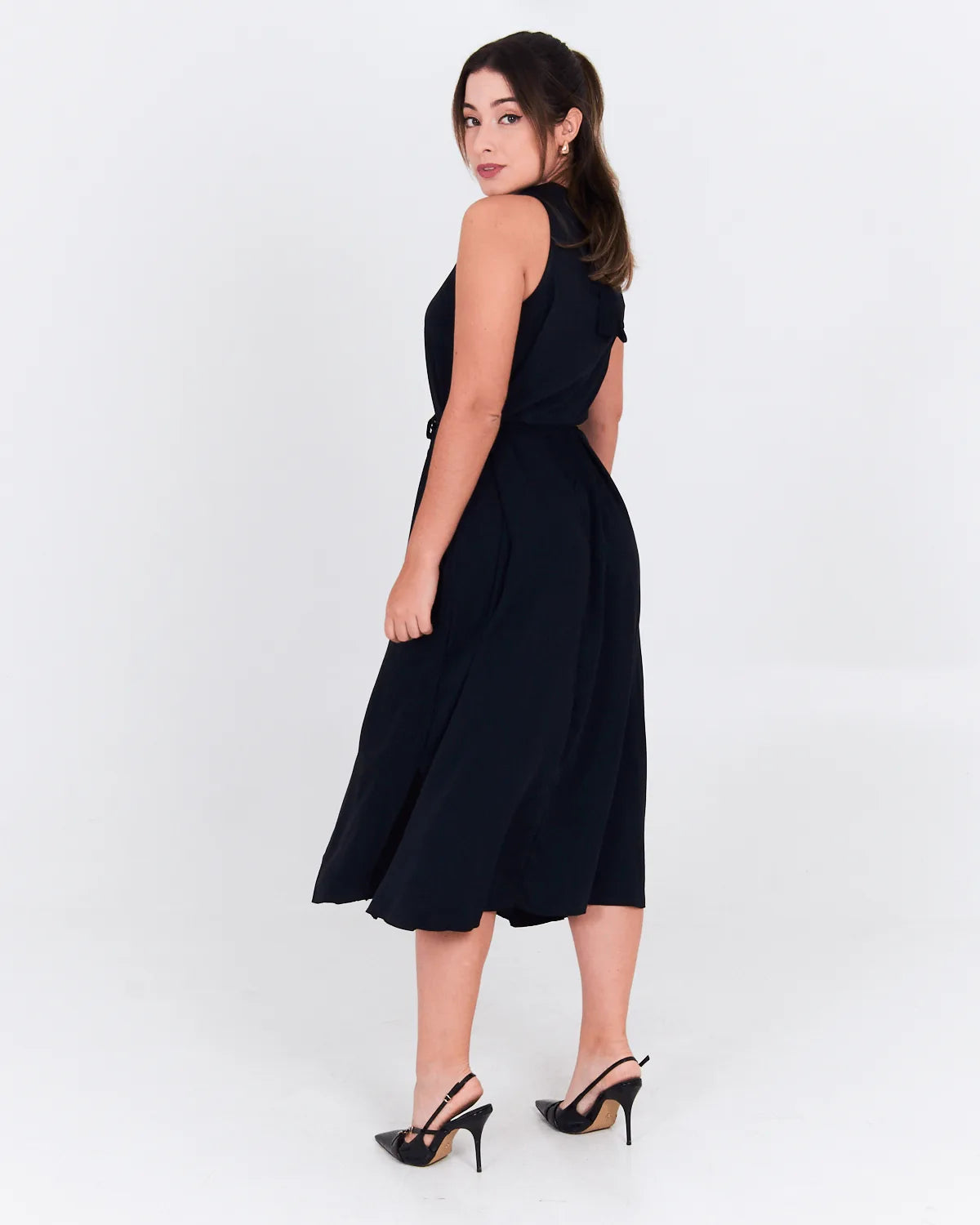VESTIDO LUNENDER 34803 PRETO REATIVO GG