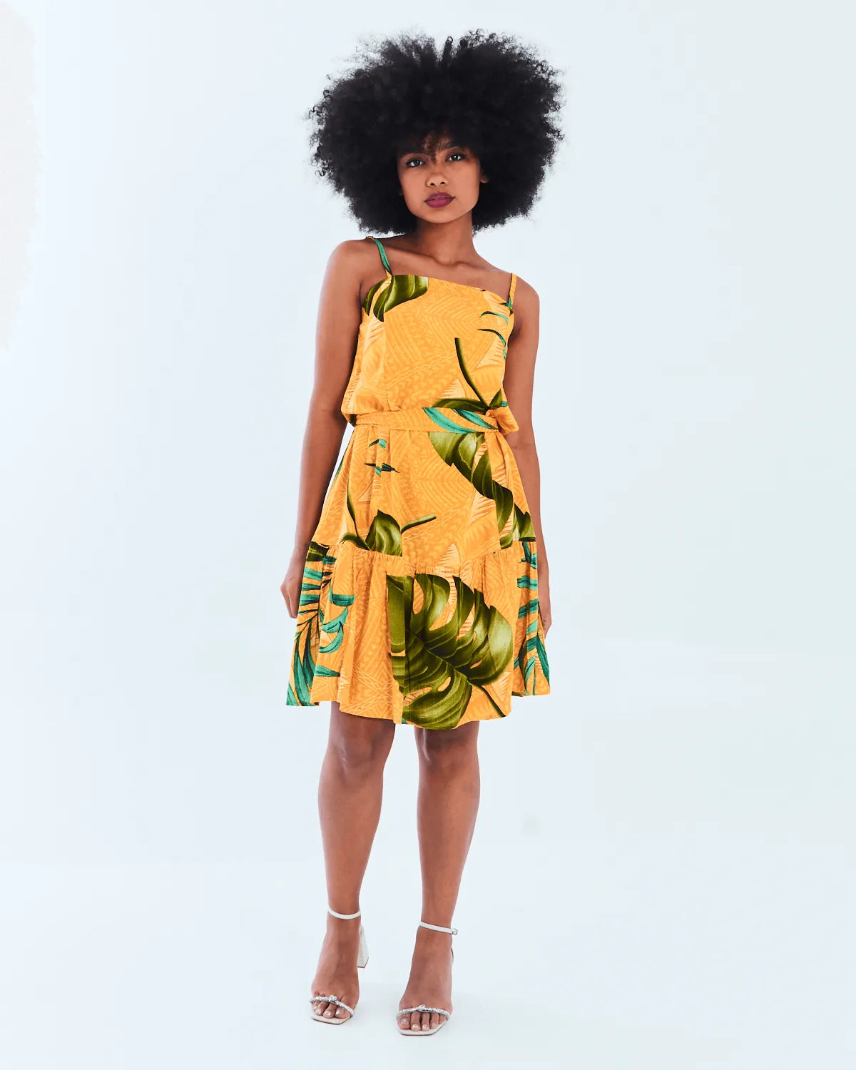 VESTIDO SAFIRA ALCA/ESTAMPADO MARINHO ESTAM M