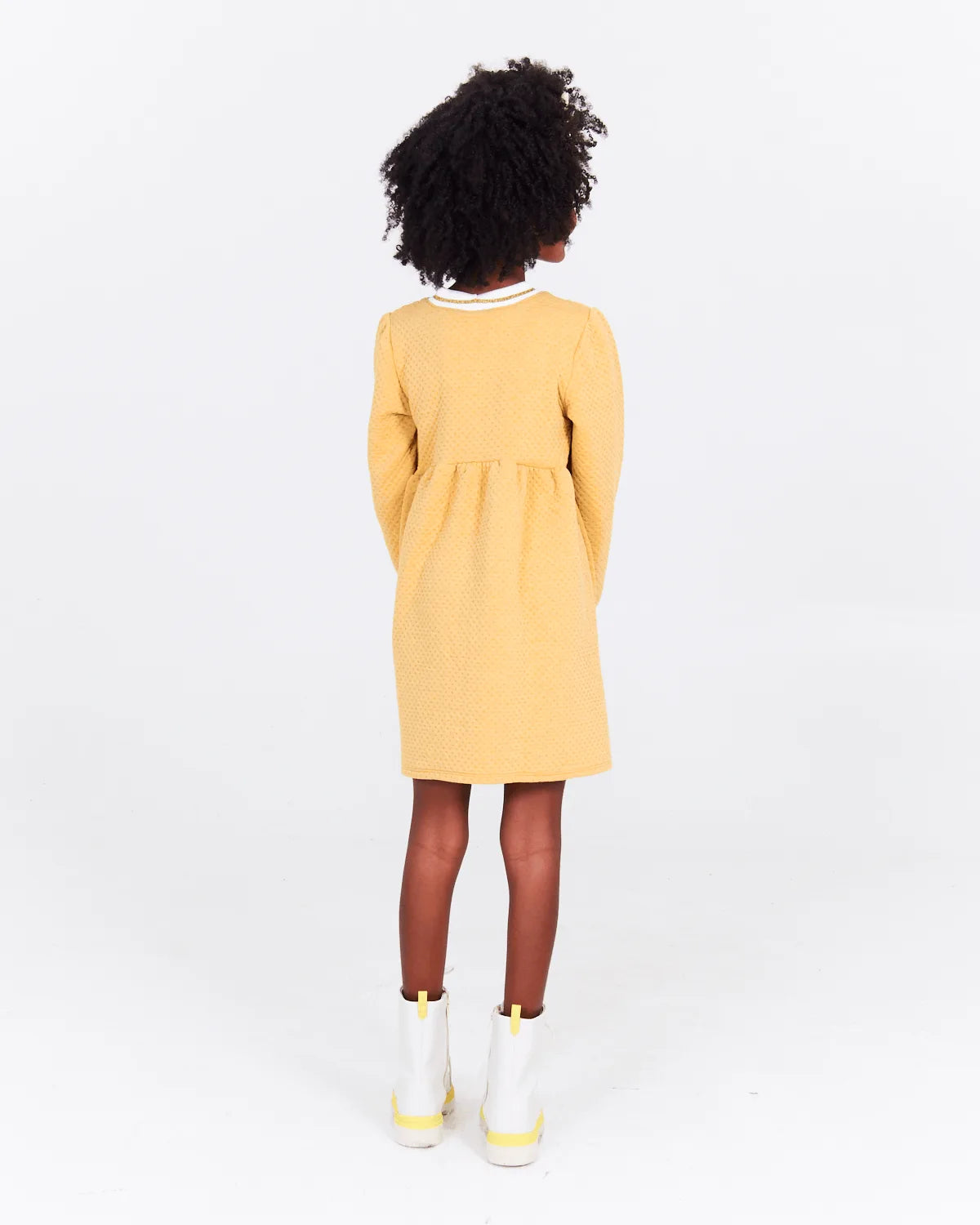 VESTIDO INF ELIAN 73140 AMARELO 08
