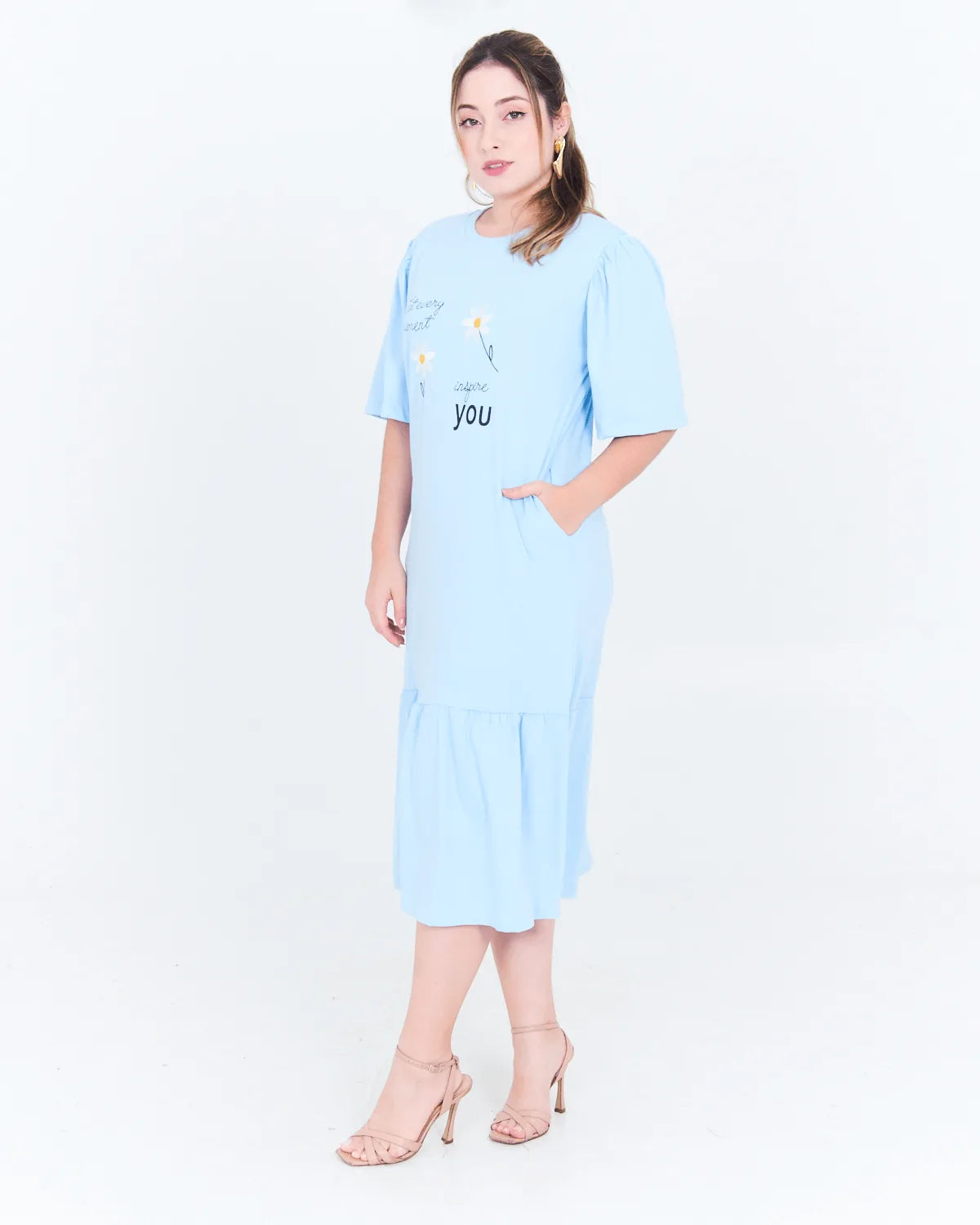 VESTIDO JHUK MEIRE AZUL U