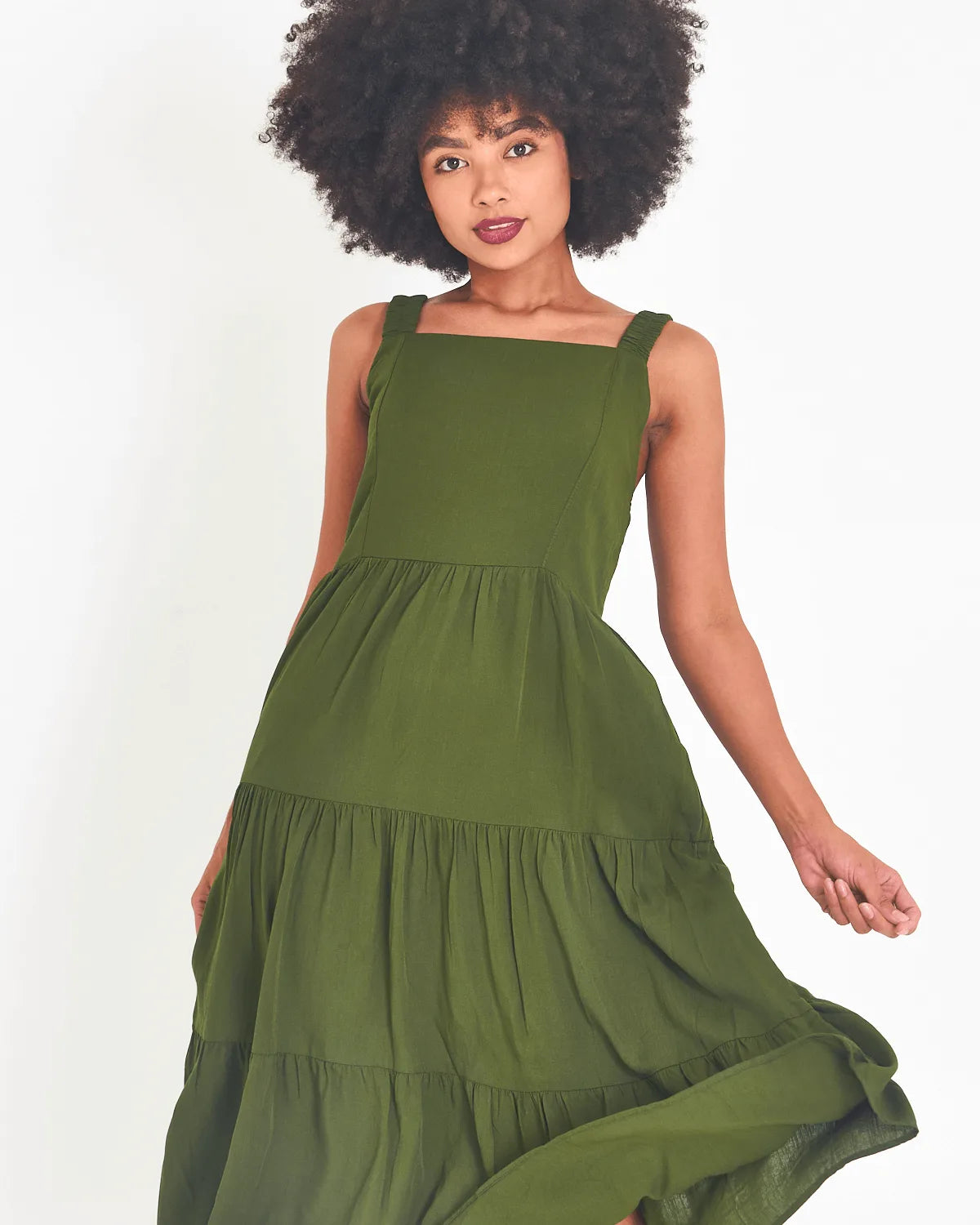 VESTIDO SAFIRA MIDI