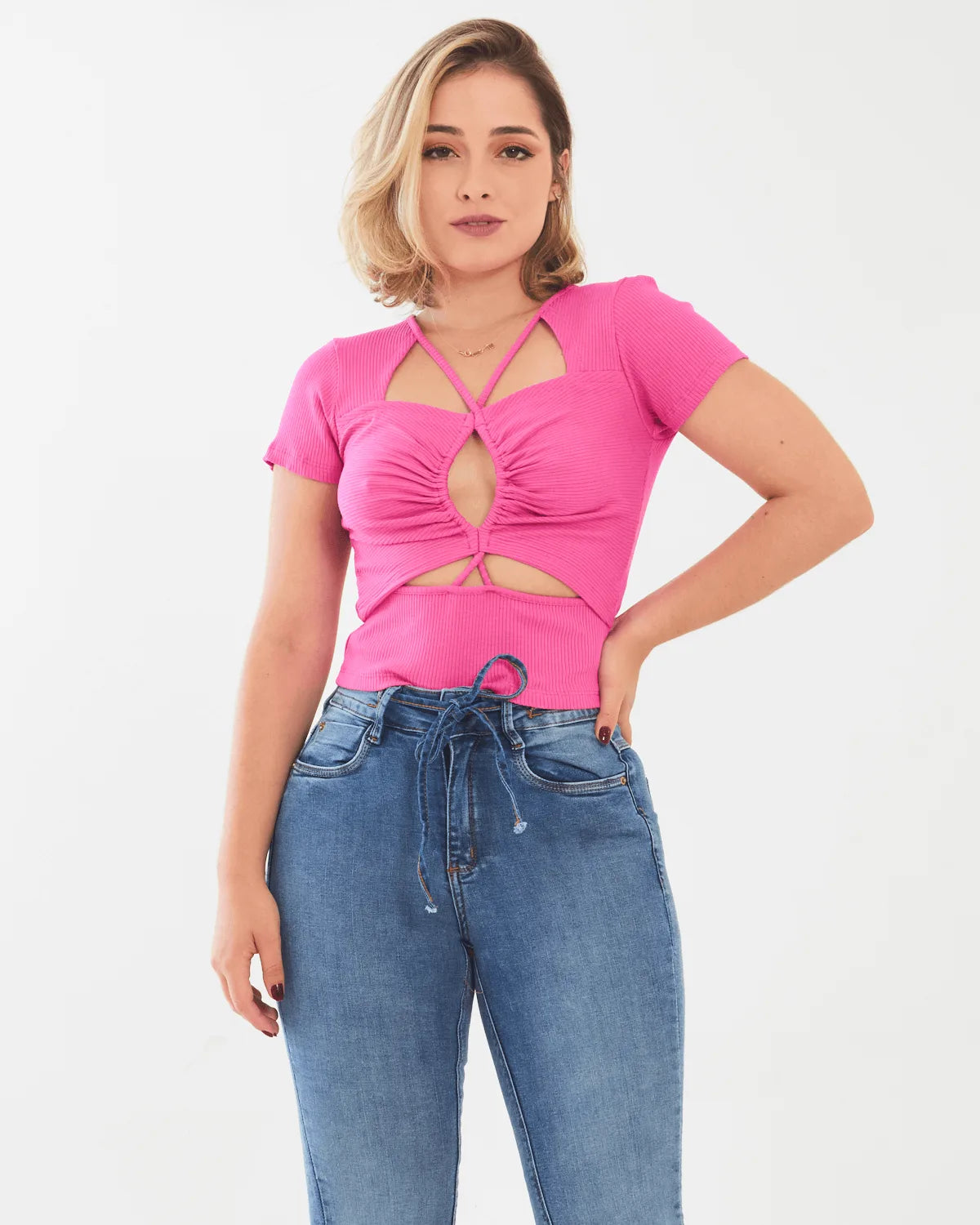 BLUSA GROOVY 21068 ROSA BARBIE G