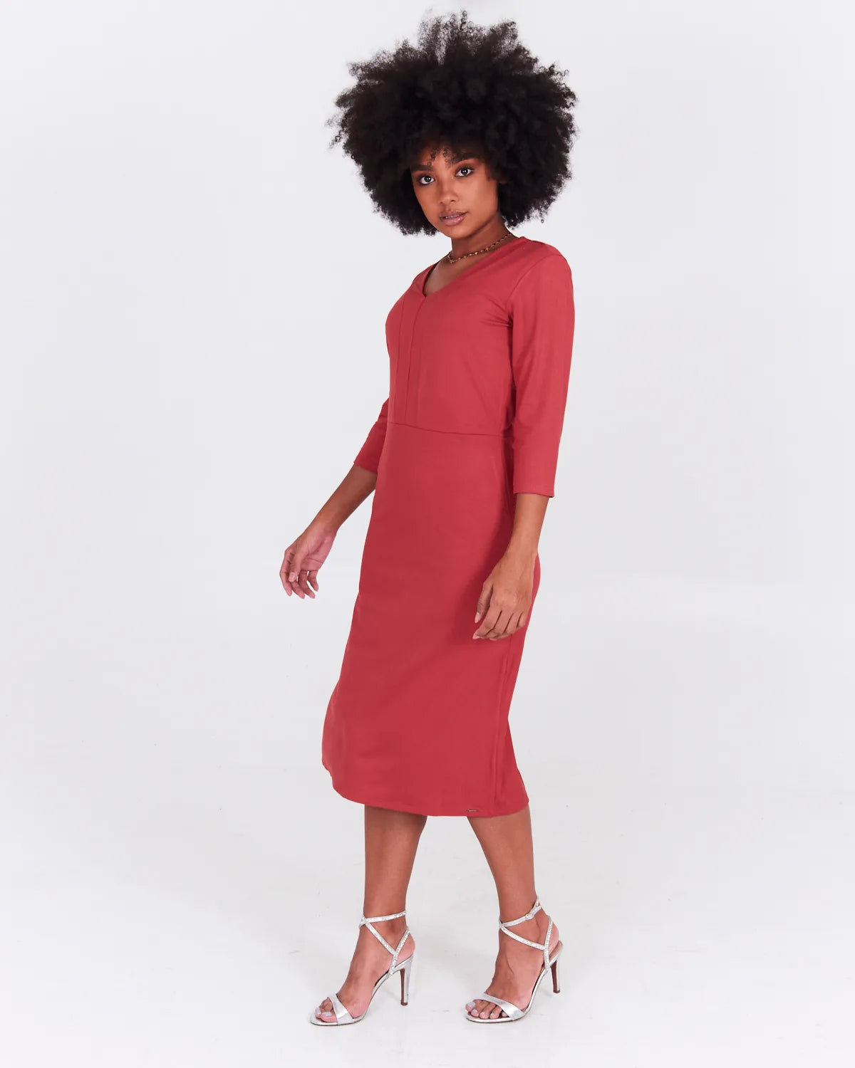 VESTIDO LUNENDER 67757 PRETO REATIVO M