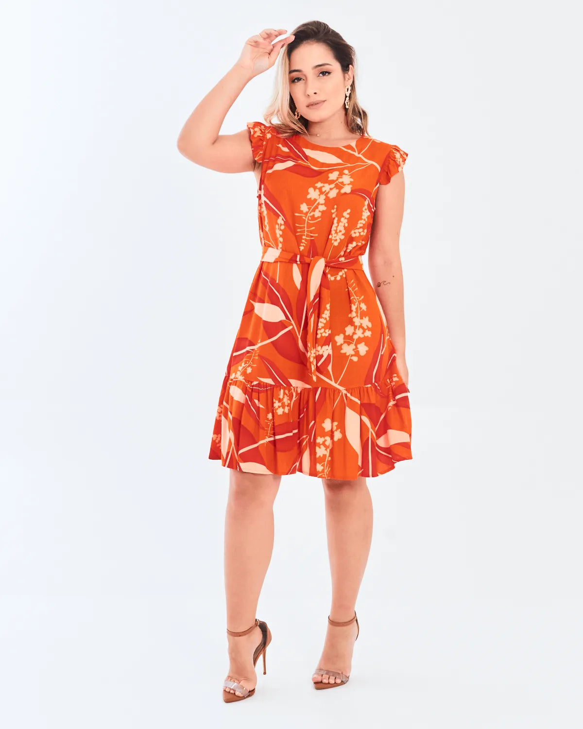 VESTIDO SAFIRA ESTAMP/KELLY